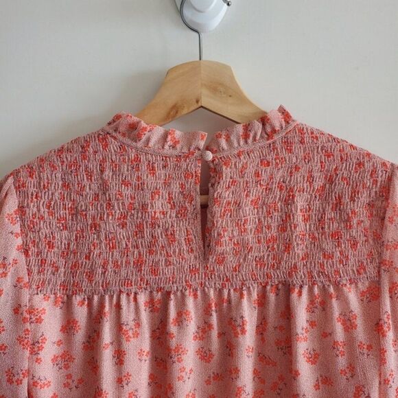 Boden Boho Jamie Chalky Pink Daisy Field Top Size 4 - Picture 4 of 12
